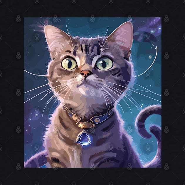 Cat in the Universe: Cosmic Whiskers Explored by veddie 